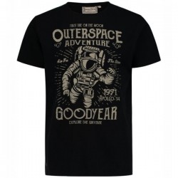 TSHIRT GOODYEAR OUTERSPACE NOIR