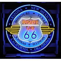 Néon Route 66 All States XL