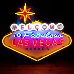 Néon Welcome to Las Vegas XL