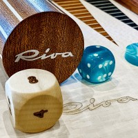 Backgammon Riva - Pelle