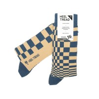 CHAUSSETTES PASHA NAVY / TAUPE