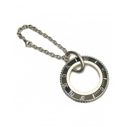 KEYCHAIN RING COLOR BLACK SPEEDOMETER
